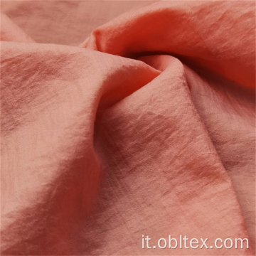 Tessuto a spruzzo in nylon OBL21-2124 per cappotto per la pelle.